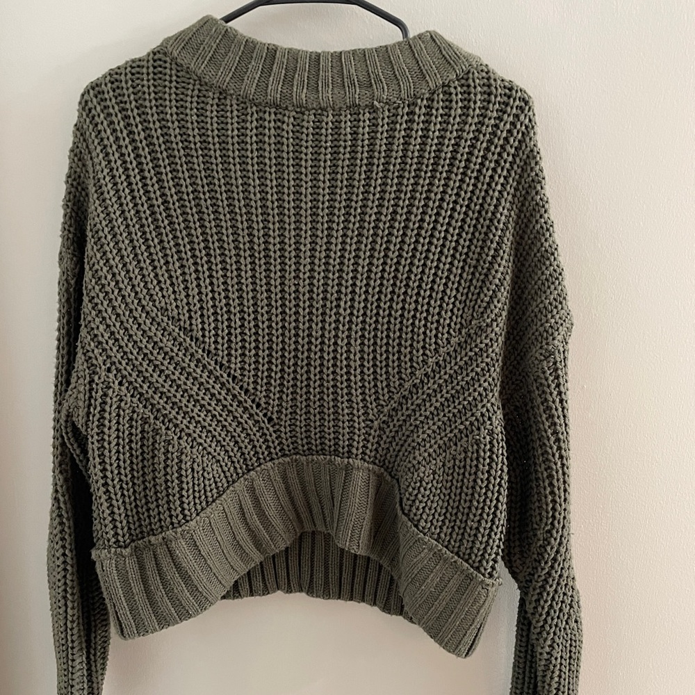 Green sweater